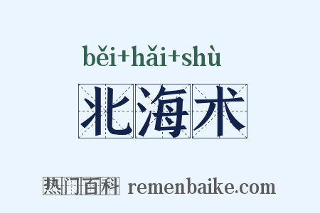 北海术是什么意思的图片